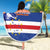 Cape Verde Football Beach Blanket Come On Tubaroes Azuis Shark - Wonder Print Shop