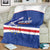 Cape Verde Football Blanket Come On Tubaroes Azuis Shark - Wonder Print Shop