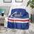 Cape Verde Football Blanket Come On Tubaroes Azuis Shark - Wonder Print Shop