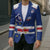 Cape Verde Football Custom Blazer Come On Tubaroes Azuis Shark - Wonder Print Shop