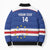 Cape Verde Football Custom Bomber Puffer Jacket Come On Tubaroes Azuis Shark - Wonder Print Shop