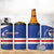 Cape Verde Football Custom 4 in 1 Can Cooler Tumbler Come On Tubaroes Azuis Shark - Wonder Print Shop