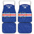 Cape Verde Football Custom Car Mats Come On Tubaroes Azuis Shark - Wonder Print Shop