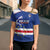 Cape Verde Football Custom Cross Shoulder Shirt Come On Tubaroes Azuis Shark - Wonder Print Shop