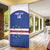 Cape Verde Football Custom Door Cover Come On Tubaroes Azuis Shark - Wonder Print Shop