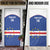 Cape Verde Football Custom Door Cover Come On Tubaroes Azuis Shark - Wonder Print Shop