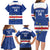 Cape Verde Football Custom Family Matching Long Sleeve Bodycon Dress and Hawaiian Shirt Come On Tubaroes Azuis Shark - Wonder Print Shop