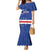 Cape Verde Football Custom Family Matching Mermaid Dress and Hawaiian Shirt Come On Tubaroes Azuis Shark - Wonder Print Shop