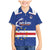 Cape Verde Football Custom Family Matching Mermaid Dress and Hawaiian Shirt Come On Tubaroes Azuis Shark - Wonder Print Shop