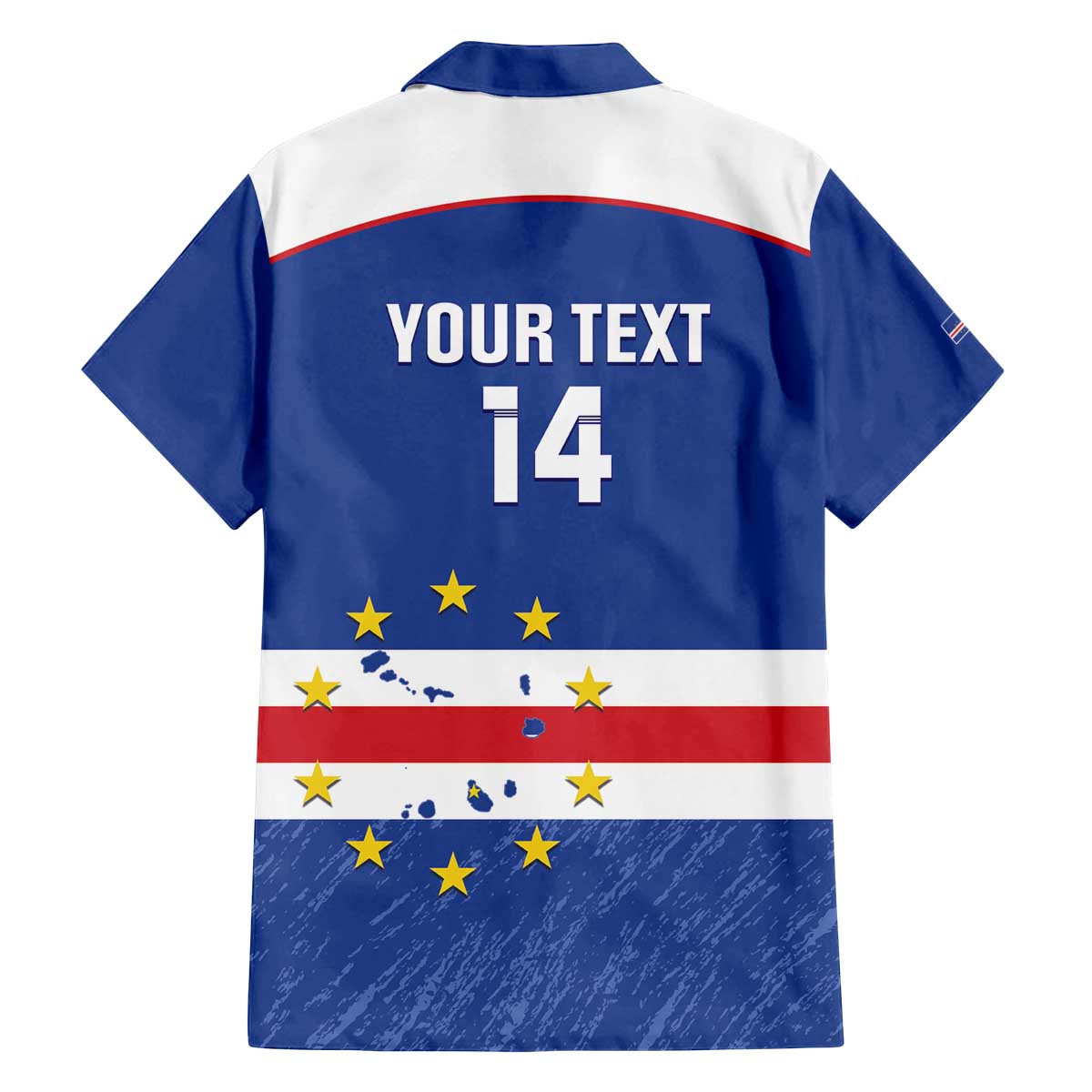 Cape Verde Football Custom Family Matching Off The Shoulder Long Sleeve Dress and Hawaiian Shirt Come On Tubaroes Azuis Shark - Wonder Print Shop