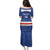 Cape Verde Football Custom Family Matching Puletasi and Hawaiian Shirt Come On Tubaroes Azuis Shark - Wonder Print Shop