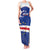 Cape Verde Football Custom Family Matching Tank Maxi Dress and Hawaiian Shirt Come On Tubaroes Azuis Shark - Wonder Print Shop