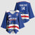 Cape Verde Football Custom Kimono Sleeve Blouse Come On Tubaroes Azuis Shark - Wonder Print Shop