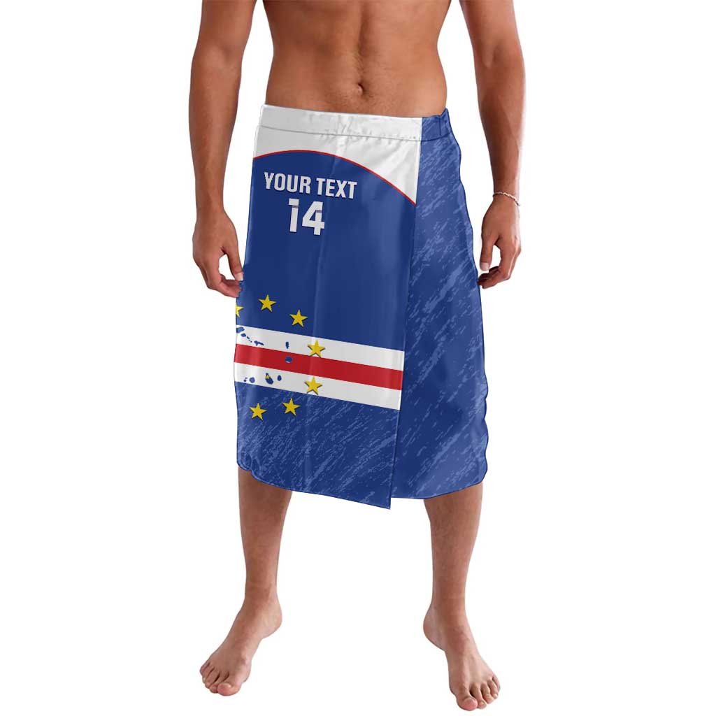 Cape Verde Football Custom Lavalava Come On Tubaroes Azuis Shark - Wonder Print Shop
