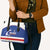 Cape Verde Football Leather Bag Come On Tubaroes Azuis Shark - Wonder Print Shop