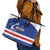 Cape Verde Football Leather Tote Bag Come On Tubaroes Azuis Shark - Wonder Print Shop