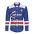 Cape Verde Football Custom Long Sleeve Button Shirt Come On Tubaroes Azuis Shark - Wonder Print Shop