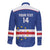 Cape Verde Football Custom Long Sleeve Button Shirt Come On Tubaroes Azuis Shark - Wonder Print Shop