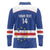 Cape Verde Football Custom Long Sleeve Polo Shirt Come On Tubaroes Azuis Shark - Wonder Print Shop