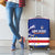 Cape Verde Football Luggage Cover Come On Tubaroes Azuis Shark - Wonder Print Shop