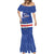 Cape Verde Football Custom Mermaid Dress Come On Tubaroes Azuis Shark - Wonder Print Shop