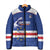 Cape Verde Football Custom Padded Jacket Come On Tubaroes Azuis Shark - Wonder Print Shop