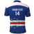 Cape Verde Football Custom Polo Shirt Come On Tubaroes Azuis Shark - Wonder Print Shop