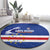 Cape Verde Football Round Carpet Come On Tubaroes Azuis Shark - Wonder Print Shop