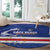 Cape Verde Football Round Carpet Come On Tubaroes Azuis Shark - Wonder Print Shop