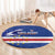Cape Verde Football Round Carpet Come On Tubaroes Azuis Shark - Wonder Print Shop