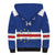 Cape Verde Football Custom Sherpa Hoodie Come On Tubaroes Azuis Shark - Wonder Print Shop