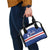 Cape Verde Football Shoulder Handbag Come On Tubaroes Azuis Shark - Wonder Print Shop