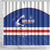 Cape Verde Football Shower Curtain Come On Tubaroes Azuis Shark - Wonder Print Shop