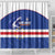 Cape Verde Football Shower Curtain Come On Tubaroes Azuis Shark - Wonder Print Shop