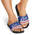 Cape Verde Football Slide Sandals Come On Tubaroes Azuis Shark - Wonder Print Shop