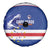 Cape Verde Football Spare Tire Cover Come On Tubaroes Azuis Shark - Wonder Print Shop