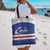 Cape Verde Football Tote Bag Come On Tubaroes Azuis Shark - Wonder Print Shop