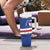 Cape Verde Football Custom Tumbler With Handle Come On Tubaroes Azuis Shark - Wonder Print Shop