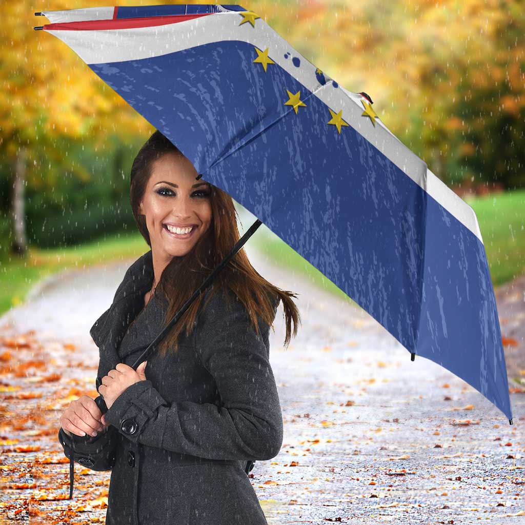 Cape Verde Football Umbrella Come On Tubaroes Azuis Shark - Wonder Print Shop