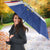 Cape Verde Football Umbrella Come On Tubaroes Azuis Shark - Wonder Print Shop