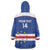 Cape Verde Football Custom Wearable Blanket Hoodie Come On Tubaroes Azuis Shark - Wonder Print Shop