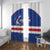Cape Verde Football Window Curtain Come On Tubaroes Azuis Shark - Wonder Print Shop