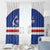 Cape Verde Football Window Curtain Come On Tubaroes Azuis Shark - Wonder Print Shop