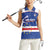 Cape Verde Football Custom Women Sleeveless Polo Shirt Come On Tubaroes Azuis Shark - Wonder Print Shop