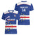 Cape Verde Football Custom Women V-Neck T-Shirt Come On Tubaroes Azuis Shark - Wonder Print Shop