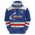 Cape Verde Football Custom Zip Hoodie Come On Tubaroes Azuis Shark - Wonder Print Shop