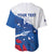 Cape Verde Football Custom Baseball Jersey Tubaroes Azuis Glory World Cup - Wonder Print Shop