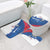 Cape Verde Football Bathroom Set Tubaroes Azuis Glory World Cup - Wonder Print Shop