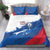 Cape Verde Football Bedding Set Tubaroes Azuis Glory World Cup - Wonder Print Shop