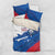 Cape Verde Football Bedding Set Tubaroes Azuis Glory World Cup - Wonder Print Shop